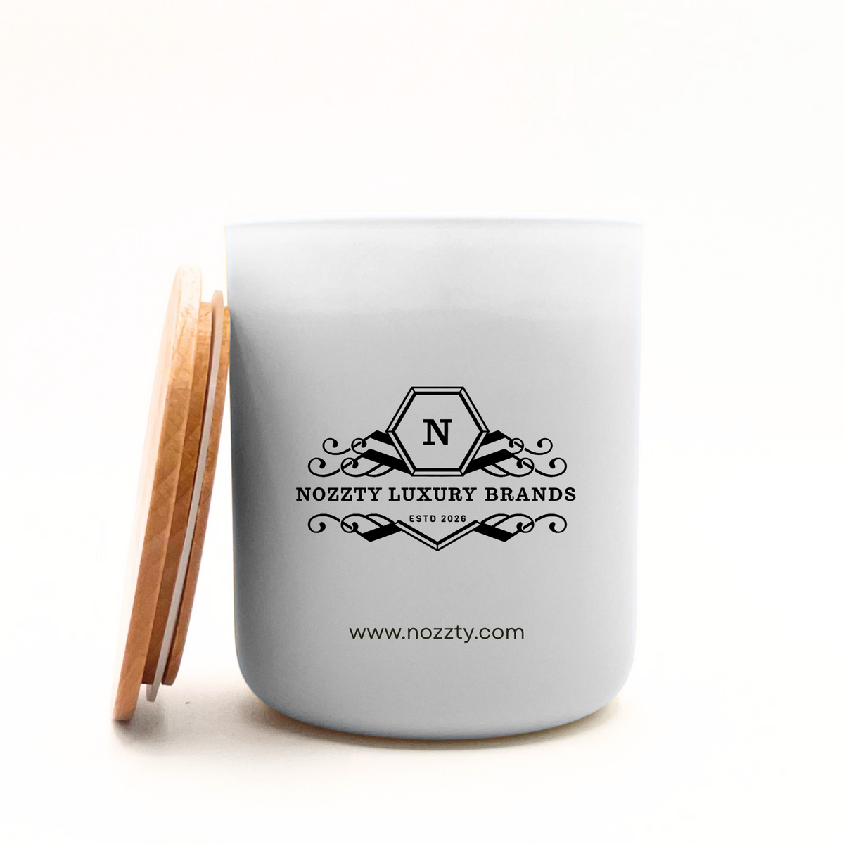 White Luxury Handmade Candle