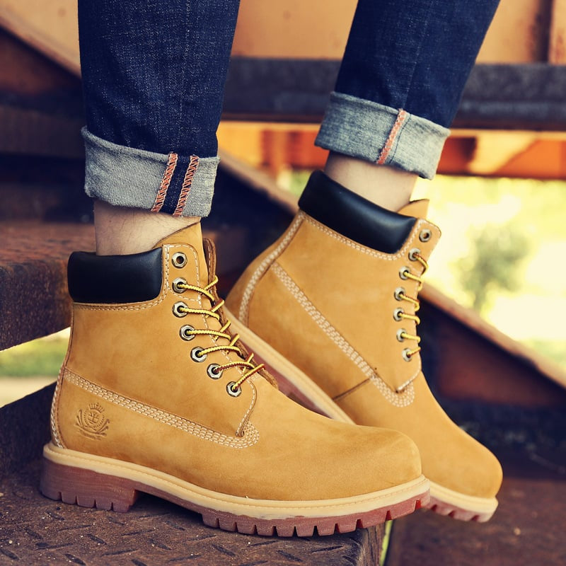 Men’s Leather Martin Boots
