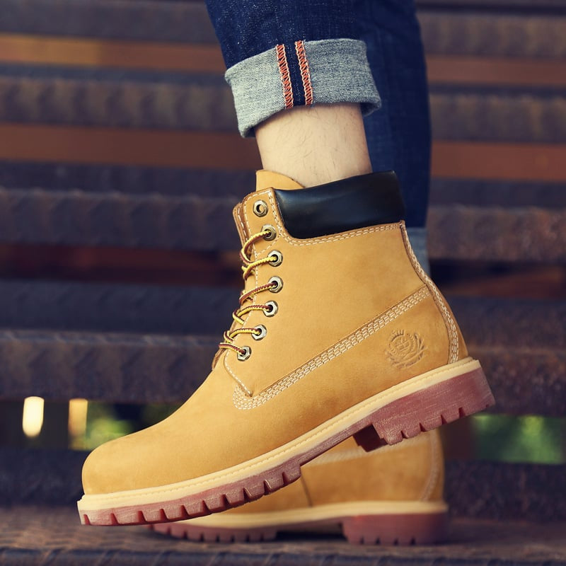 Men’s Leather Martin Boots