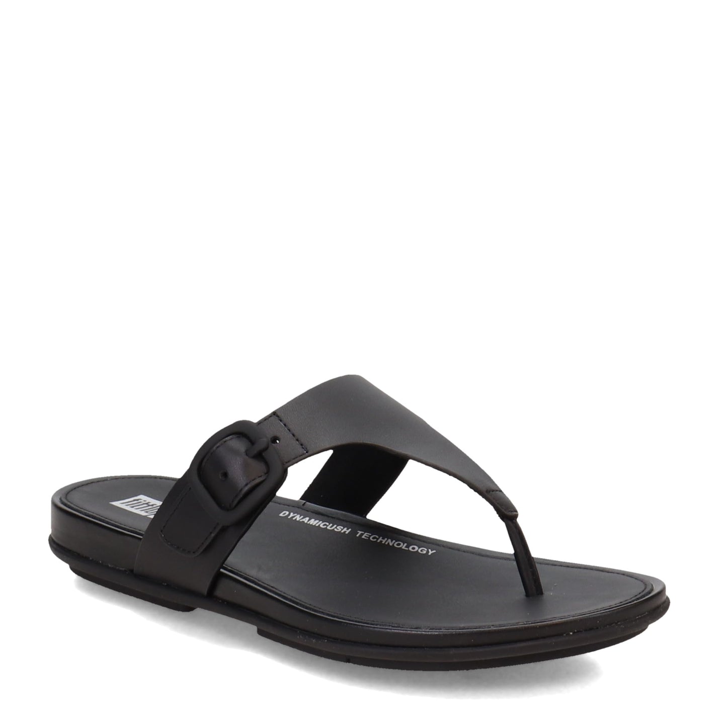 Rubber-Buckle Leather